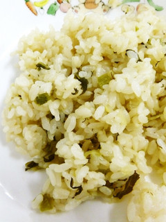 【学校給食】高菜チャーハン-レシピのメイン写真