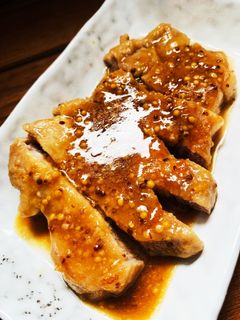 マスタードポークソテー(*´╰╯`๓)♬-レシピのメイン写真