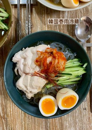 韓国春雨冷麺-レシピのメイン写真