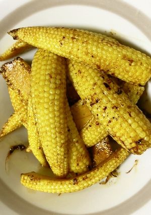 ベビーコーンのバター醤油炒め-レシピのメイン写真