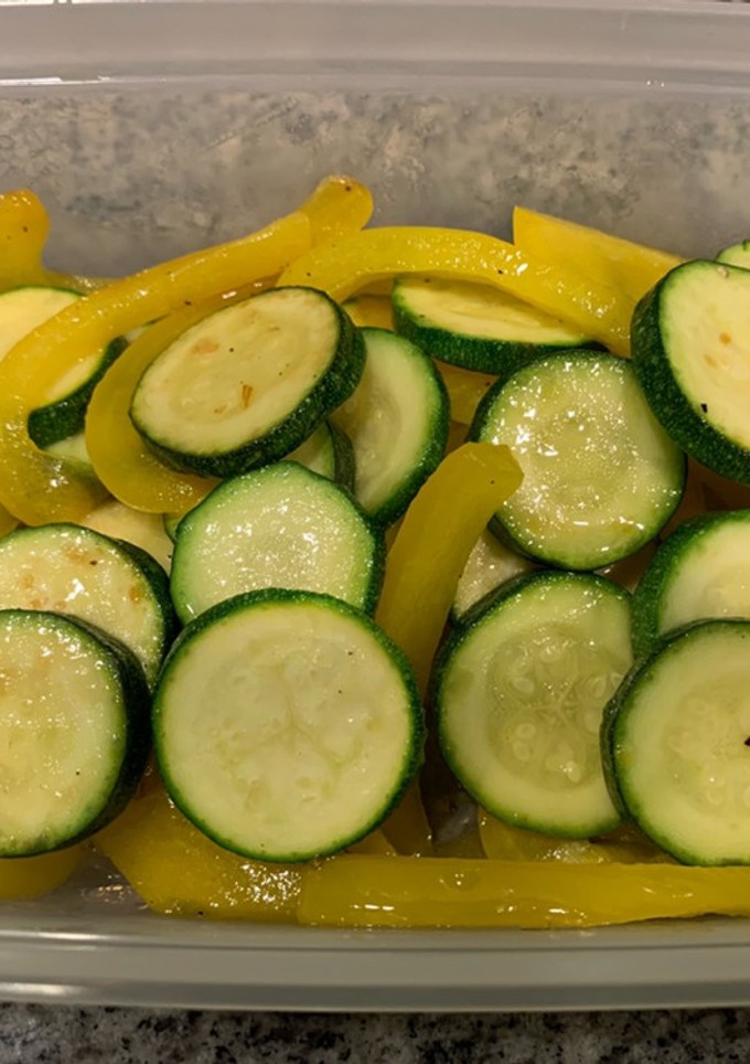 【簡単作り置き】夏野菜の焼きマリネ-レシピのメイン写真