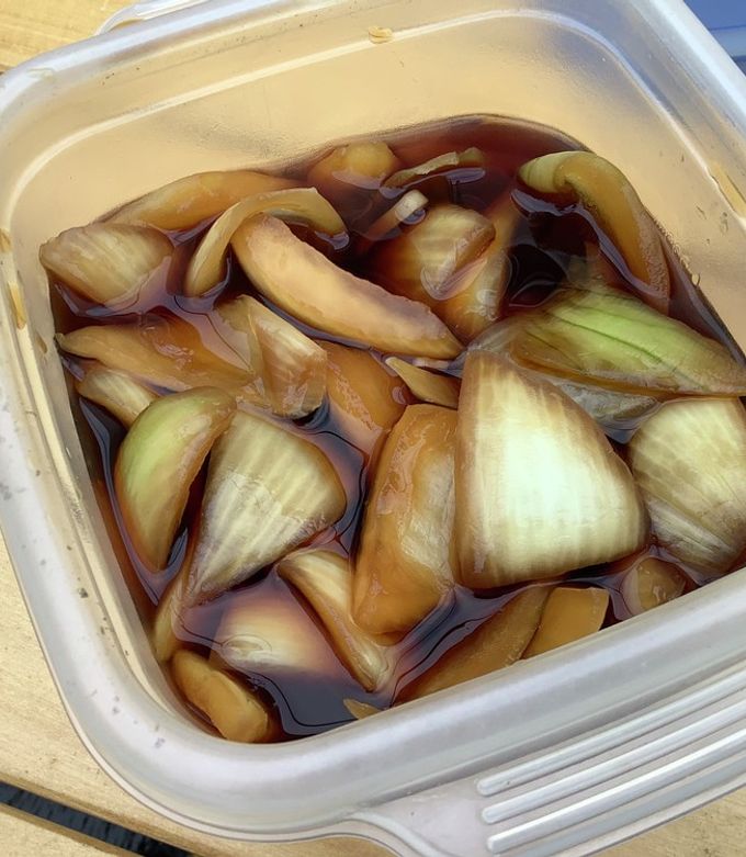 箸が止まらない、新玉ねぎの麺つゆ漬け-レシピのメイン写真