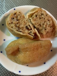 オートミールいなり-レシピのメイン写真