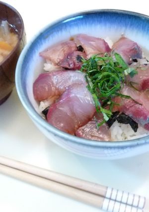 ハマチのさっぱり丼-レシピのメイン写真