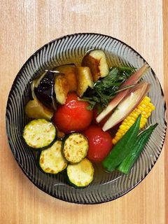 夏野菜の揚げ浸し-レシピのメイン写真