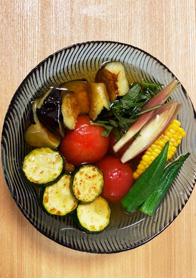 夏野菜の揚げ浸し-レシピのメイン写真