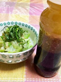 簡単和風胡麻ドレッシング-レシピのメイン写真
