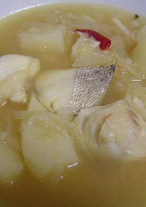 甘塩たらとじゃがいものにんにくスープ-レシピのメイン写真
