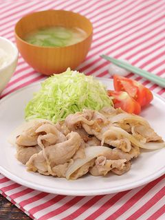 アップル生姜焼き-レシピのメイン写真