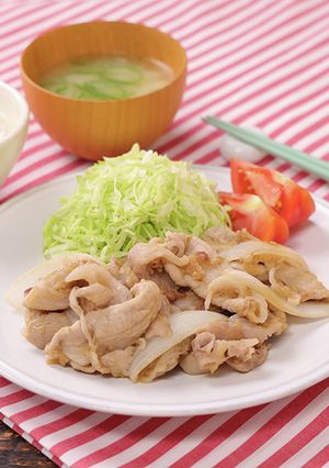 アップル生姜焼き-レシピのメイン写真