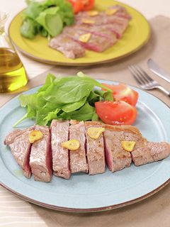 ガーリックオリーブステーキ-レシピのメイン写真