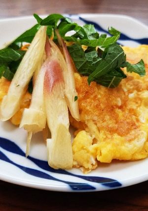 ハンペン入り卵焼き・大葉のせ-レシピのメイン写真