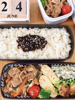 豚コマのもやし炒め弁当 21/6.24-レシピのメイン写真