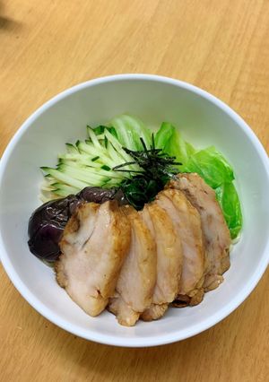 トロトロ煮豚のざるラーメン-レシピのメイン写真