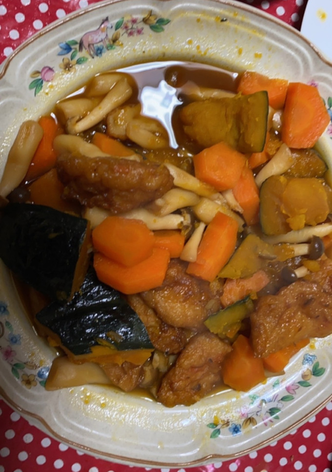 さつま揚げと野菜の煮物-レシピのメイン写真