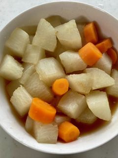大根とニンジンの煮物-レシピのメイン写真