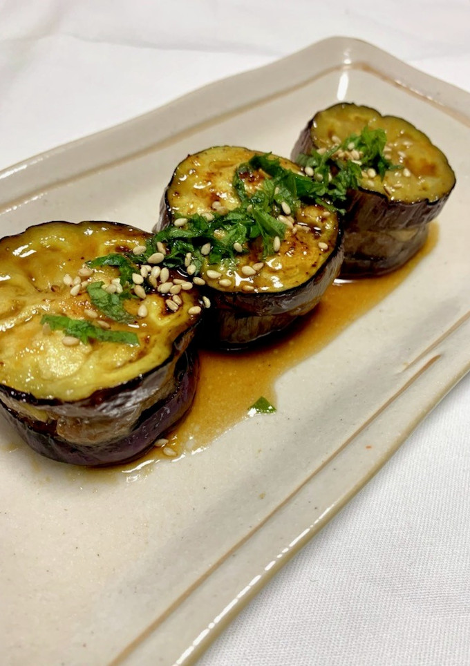 なすのはさみ焼き-レシピのメイン写真