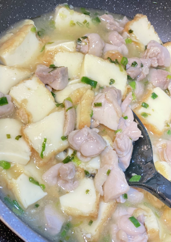 鶏もも肉と厚揚げ豆腐のネギ塩あんかけ-レシピのメイン写真
