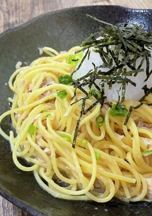 絶品！ツナ缶で和風パスタ-レシピのメイン写真