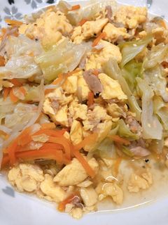 玉子とツナ野菜炒め-レシピのメイン写真