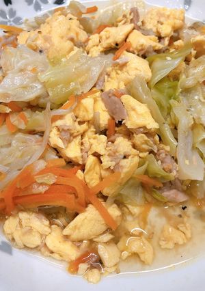 玉子とツナ野菜炒め-レシピのメイン写真