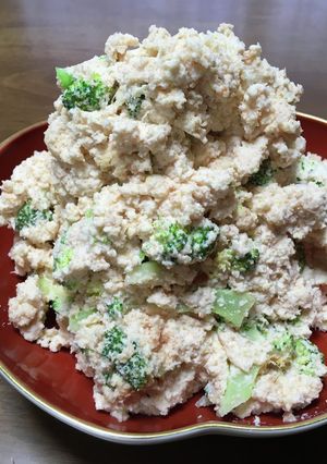 主食がおから 明太子おから-レシピのメイン写真