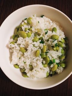 簡単☆枝豆の炊き込みご飯-レシピのメイン写真