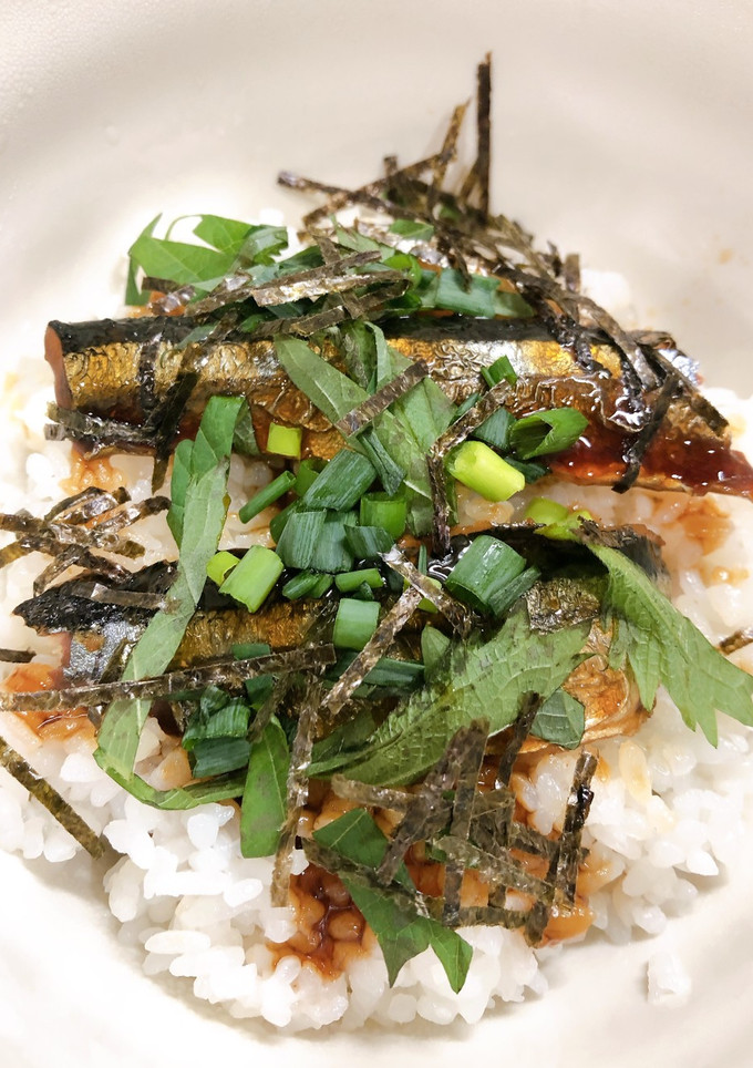 さんまの蒲焼き丼-レシピのメイン写真