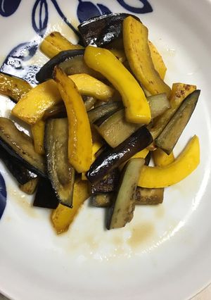 コリンキーとナスの炒め物-レシピのメイン写真