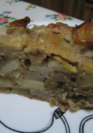 りんごとくるみのカントリーケーキ-レシピのメイン写真