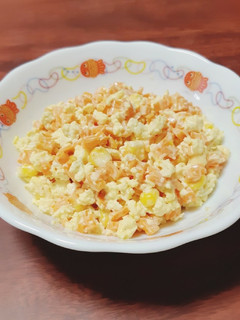 レンジ◎簡単◎卵とにんじんのサラダ-レシピのメイン写真