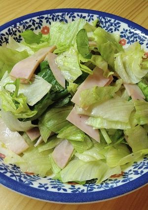 ルッコラの和風サラダ-レシピのメイン写真
