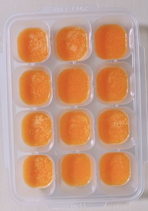 離乳食初期みかん-レシピのメイン写真