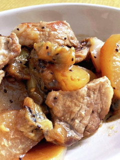 キウイで☆ガッツリ豚肉料理!-レシピのメイン写真