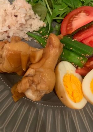 手羽元のさっぱり煮-レシピのメイン写真