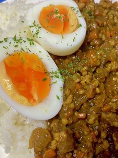 簡単!カレールーでキーマカレー!-レシピのメイン写真