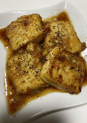 豆腐ステーキ★ニンニクペッパー-レシピのメイン写真