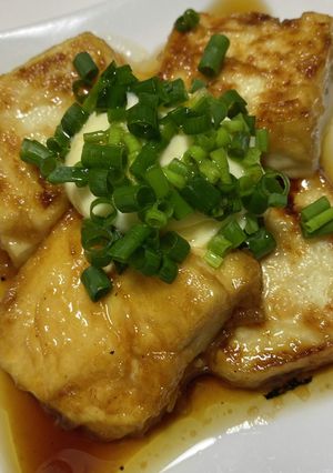 豆腐ステーキ★ネギマヨごま油-レシピのメイン写真