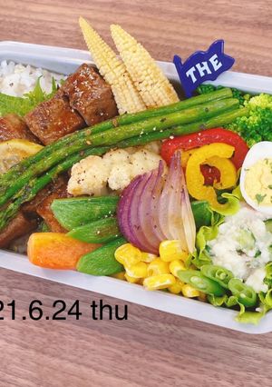 男子高校生お弁当★044-レシピのメイン写真