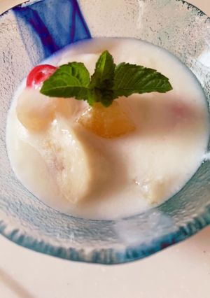 ゆかりのイブクロ　　フルーツヨーグルト-レシピのメイン写真