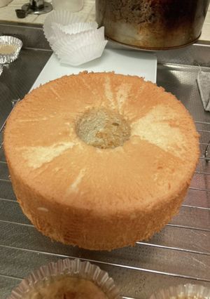 卵白だけで！ココナッツのシフォンケーキ-レシピのメイン写真