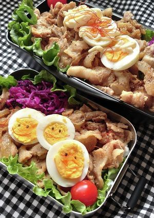 ❜21/6/24 生姜焼き弁当-レシピのメイン写真