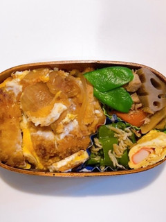 カツ丼弁当-レシピのメイン写真