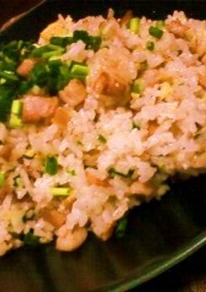 ゆで豚チャーハン-レシピのメイン写真