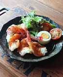 海老のソテー★バターカレーソース
