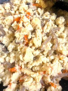 簡単!おからパウダーでおから煮-レシピのメイン写真