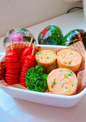 女子高生のお弁当(2021.6.24)-レシピのメイン写真