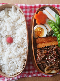 お弁当★牛こま辛旨スタミナ焼き★カフェ飯-レシピのメイン写真
