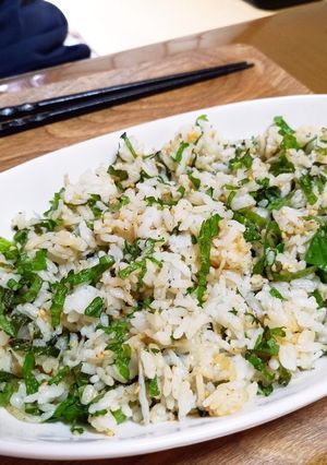 大葉としらすのチャーハン！-レシピのメイン写真