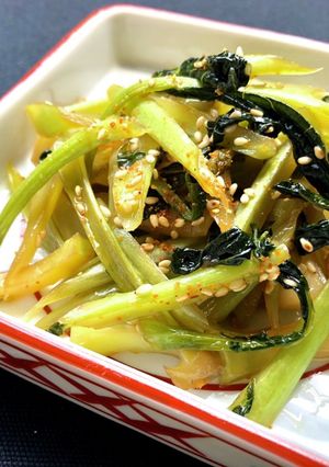 簡単副菜♪ブロッコリーの茎だけ金平-レシピのメイン写真